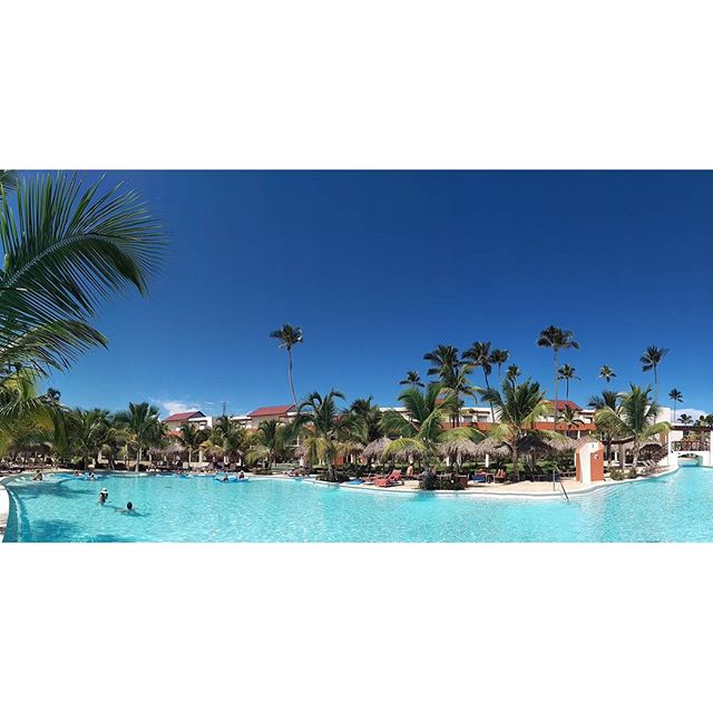 It's been a hard week. Punta Cana style. #sun #sea #pool #holiday #sky #beach #dominicanrepublic #puntacana
