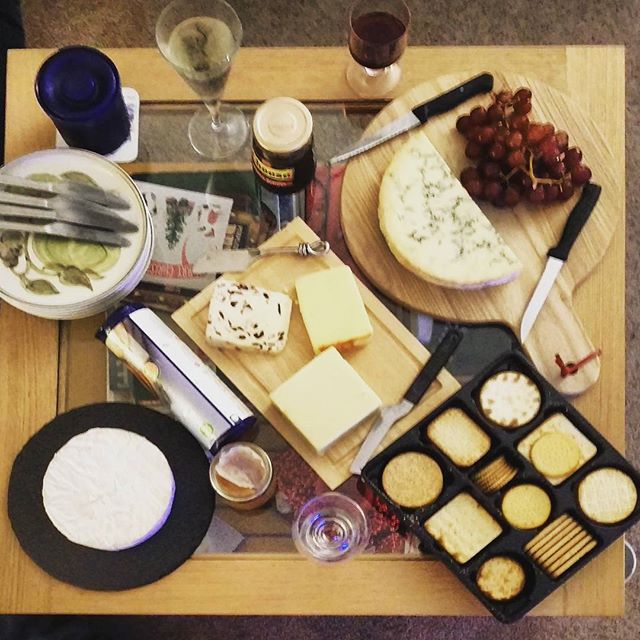 Great way to end Christmas Day yesterday... #cheese #christmas #food #family