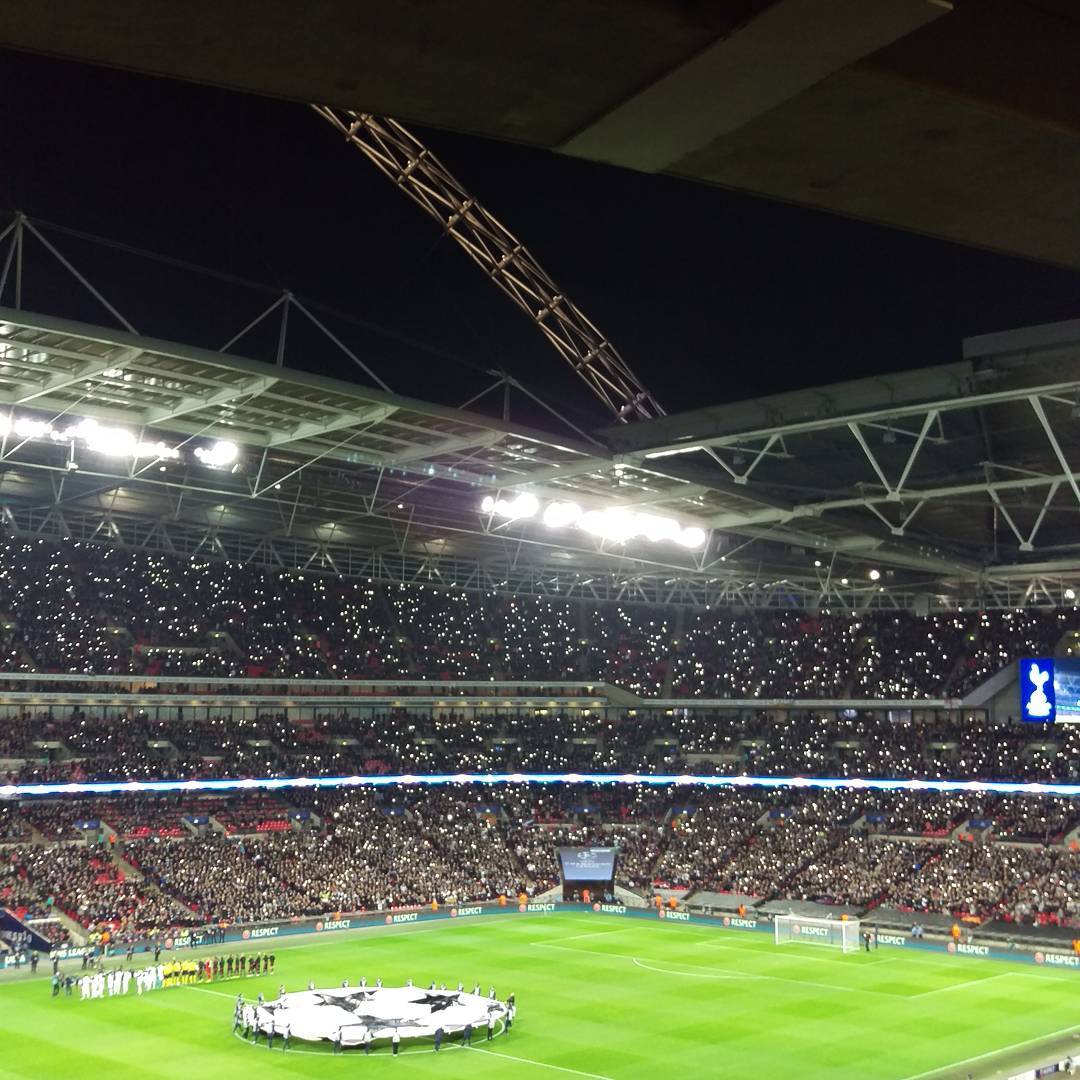 Spurs at Wembley. #COYS #SpursAtWembley