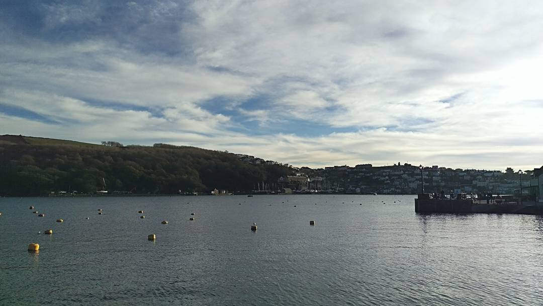 Black Friday? You wouldn't have thought so down at Fowey earlier! #tranquility #cornwall #Fowey #clouds #sky #autumn #england #picoftheday #photooftheday