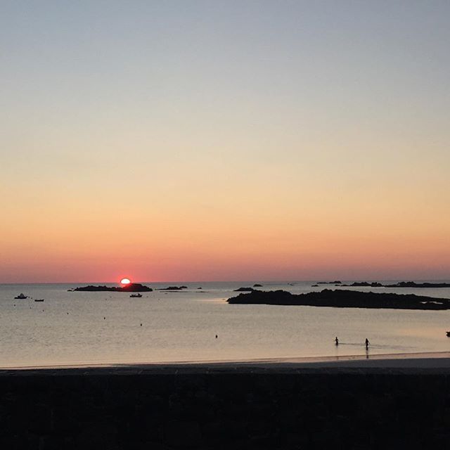 Great sunset last night in Guernsey!
