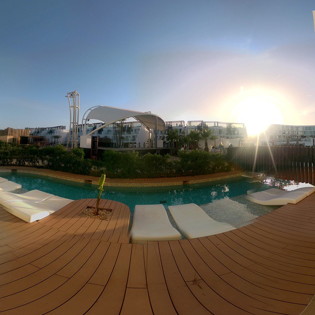 Who needs a filter when reality is like this?! Hard Rock Hotel, Ibiza.