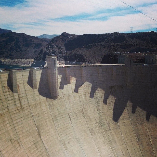 Hoover dam.