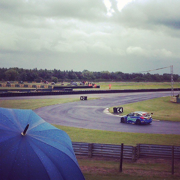 Showery British summer at Croft.